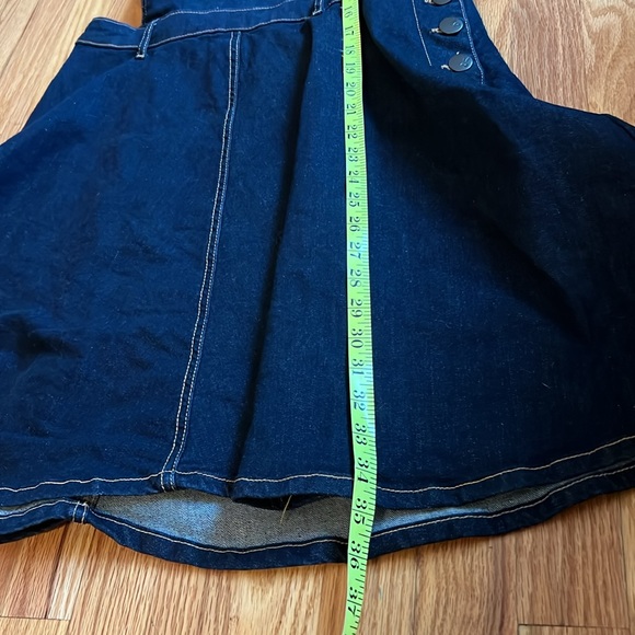 Hell bunny Denim Jumper Dress in size XL (Pinafore) - Picture 11 of 14